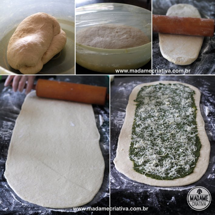 Receita pão de pesto -  Dicas de como fazer - Passo a passo com fotos - Tutorial with pictures - how to make pesto bread  - DIY  - Madame Criativa - www.madamecriativa.com.br
